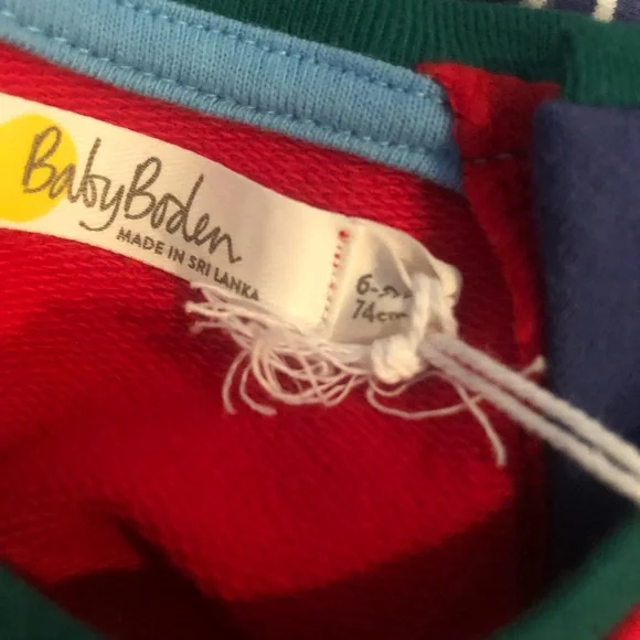 Mini Boden snowman outfit